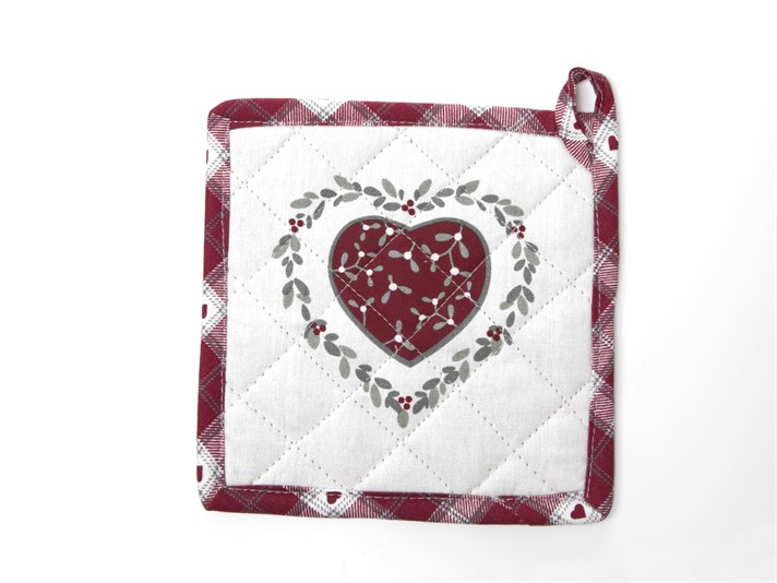 iubitor Cottony  CÂRPĂ DE MÂNĂ 20x20 cm White-Red