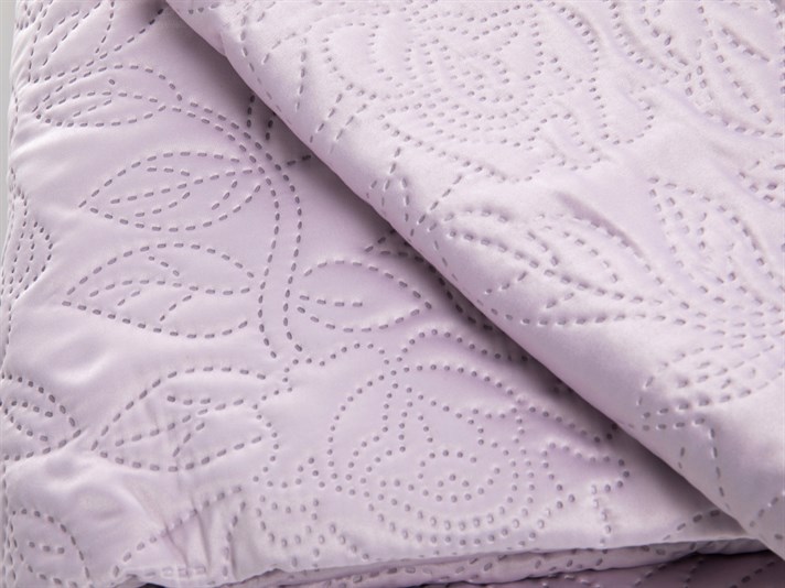 Ivy Rose  Satin Persoană dublă  SET CUVERTURĂ DE PAT 240x260 cm Roz