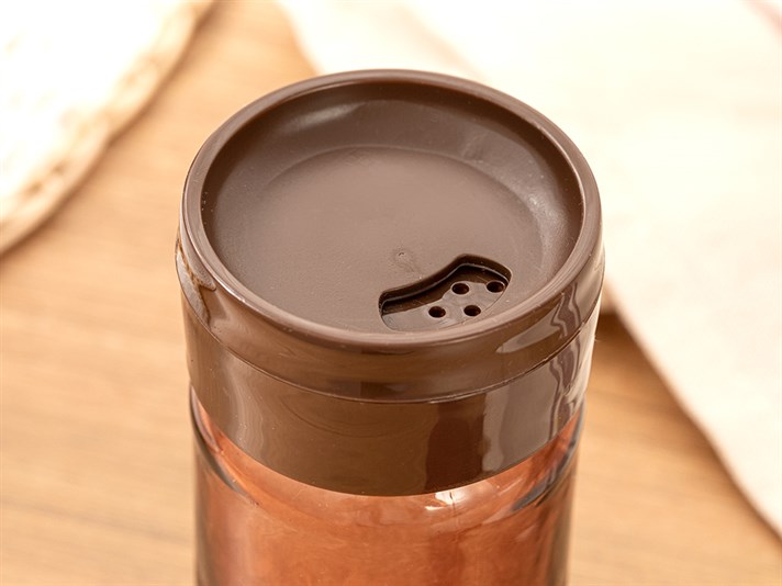 Jaden Glass Salt Shaker 105 ml Brown