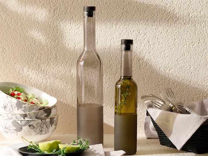 Jaden Glass With Cover Oil 250 ml Anthracite