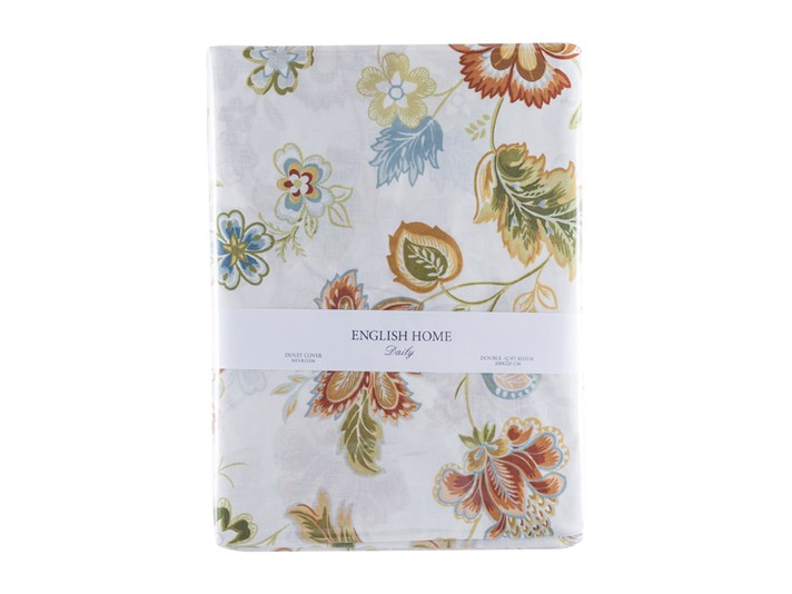 James Cu Bumbac Double Lenjerie De Pat 200x220 cm Bej