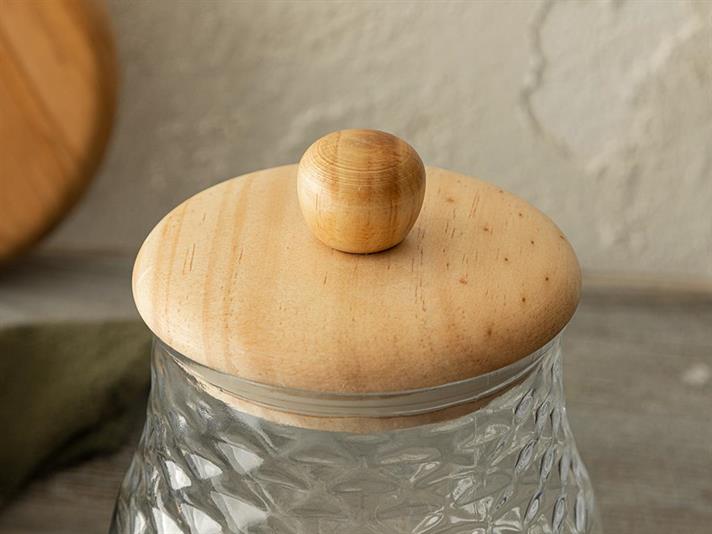 Jera Glass Jar 1000 ml Transparent