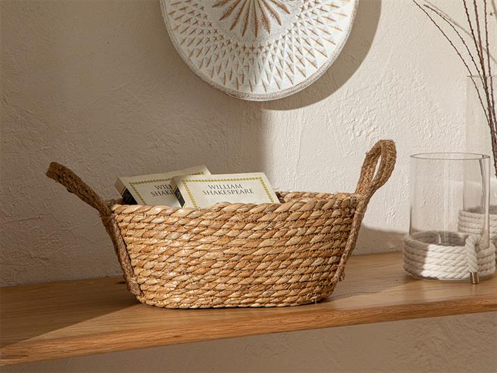 Jose Coș , 34*22*12 Cm, Albastru-Beige