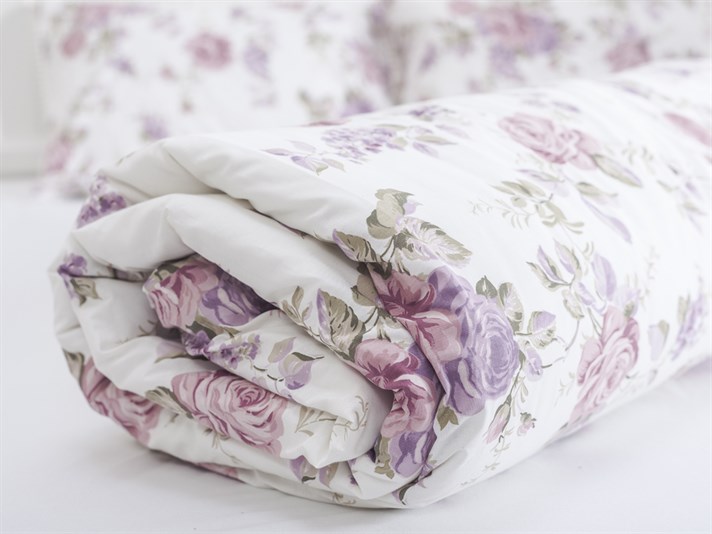 Julie Cu Bumbac Double Lenjerie De Pat 200x220 cm Roz
