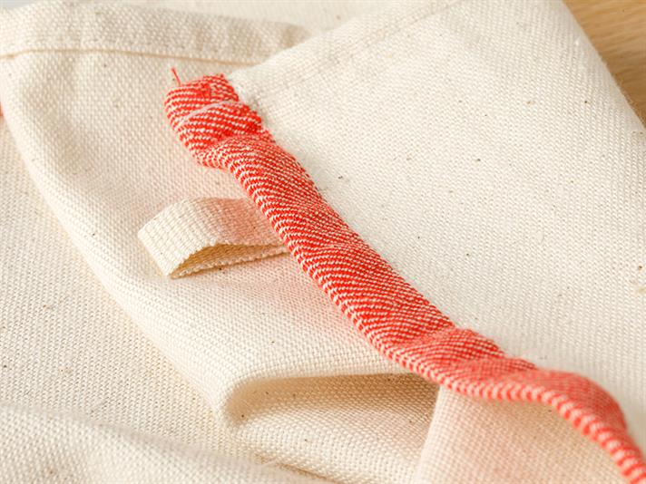 Karen Cotton Drying Cloth 30x30 cm Orange