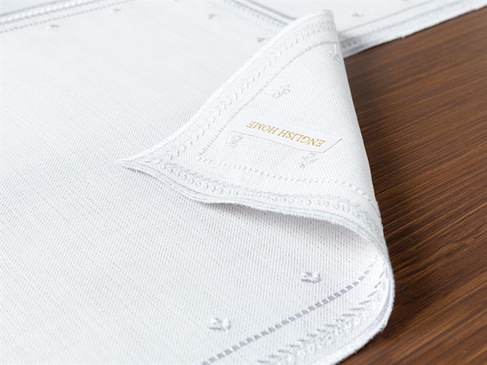 Kimmy Polyestere 2 Set Place Mat 47x30 cm Gray