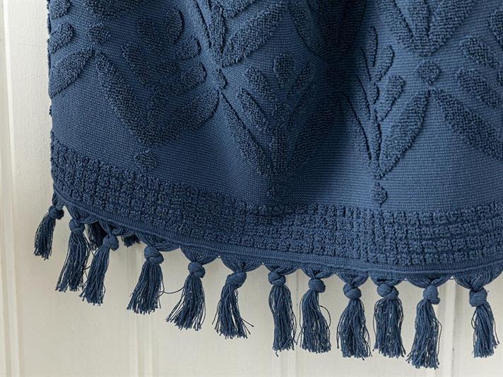 Kyliee Cu Bumbac Jacquard Prosop De Față 50x70 cm Albastru