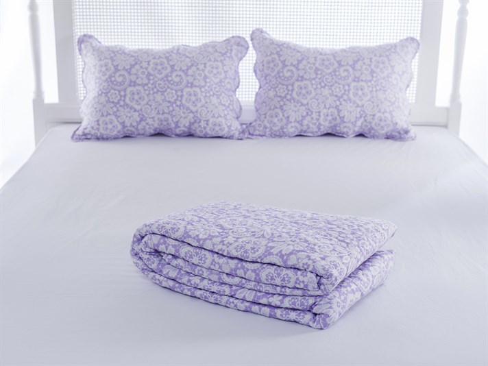 Lac  Microfibră For One Person  SET CUVERTURĂ DE PA 160x240 cm Lilac.
