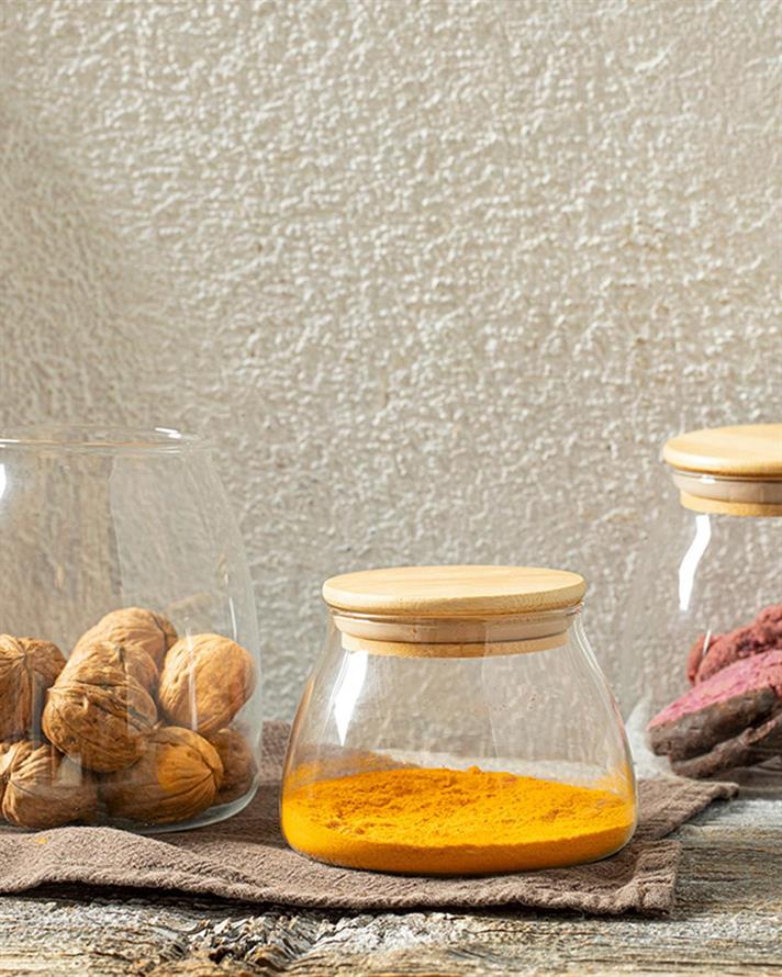 Lancia Borosilicate Jar 450 ml Transparent