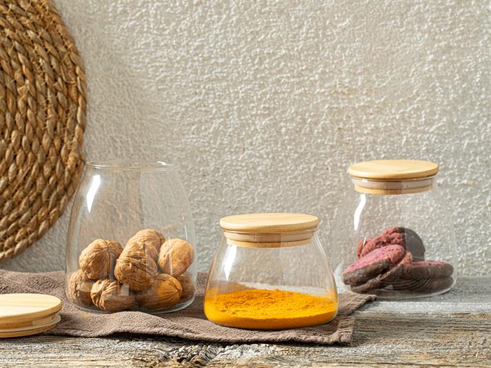 Lancia Borosilicate Jar 780 ml Transparent