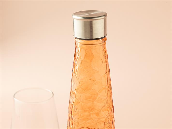 Largii Glass Bottle 750 ml Orange,