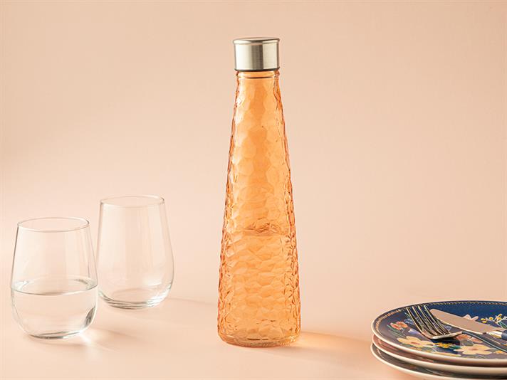 Largii Glass Bottle 750 ml Orange,
