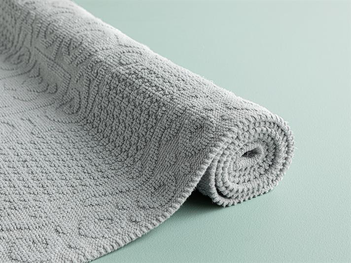 Larissa Covor, Împletitură Cu Aspect Luxos, 60*100 Cm, Albastru İnchis