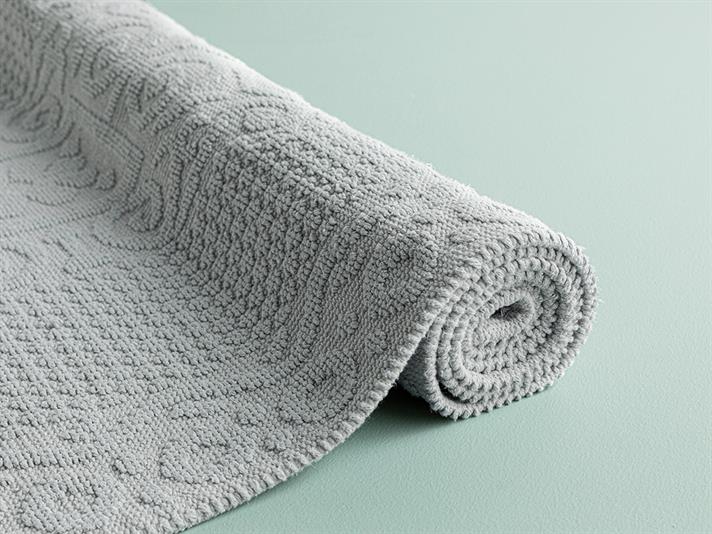 Larissa Covor, Împletitură Cu Aspect Luxos, 50*80 Cm, Albastru İnchis