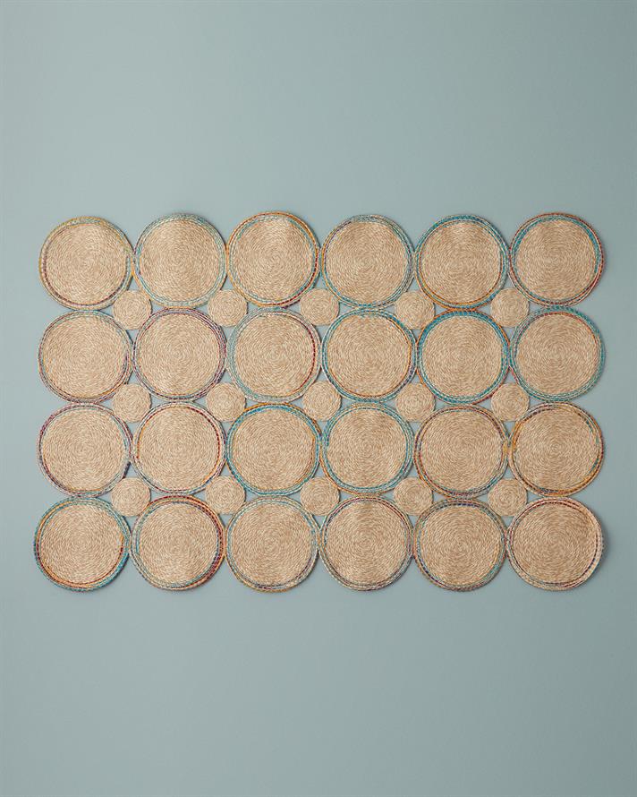 Lauri Covor Decorativ Din İută 90x150 cm Multicolor.