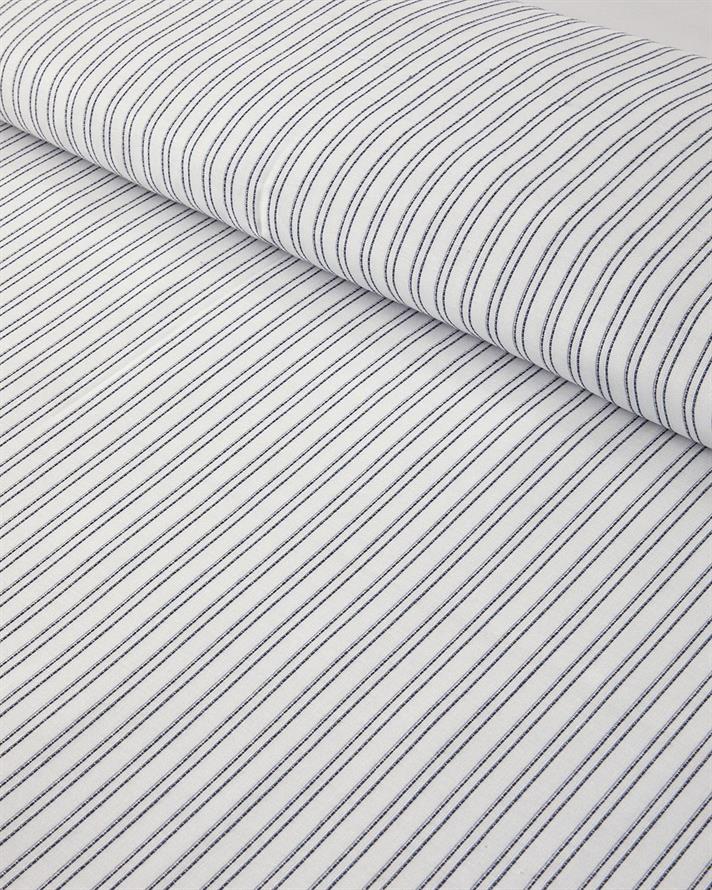 Lenjerie de pat completă pentru doua persoane, Stitch Line, bumbac-poliester, 200x220 cm/160x200 cm/50x70 cm, bleumarin