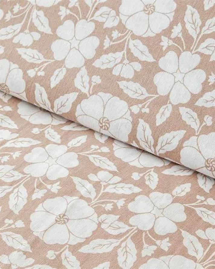 Lenjerie de pat completă, pentru o persoană, Parterre, bumbac-poliester, 160x220 cm/100x200 cm/50x70 cm, roz închis