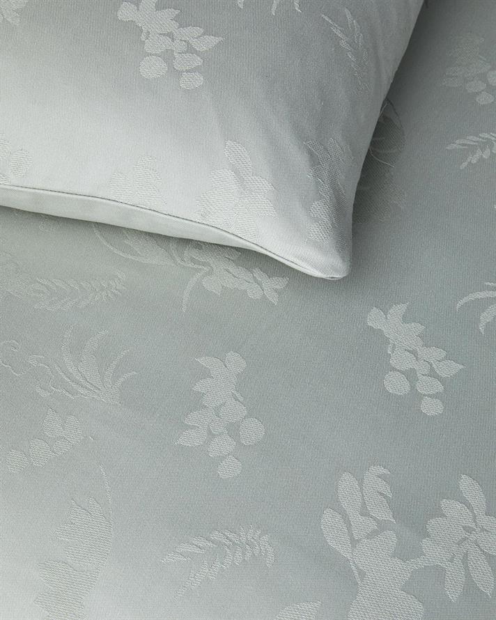 Lenjerie De Pat Completa King Size, Glare, Bumbac-Viscoza-Poliester, 240x220 Cm/180x200 Cm/50x70 Cm, Verde