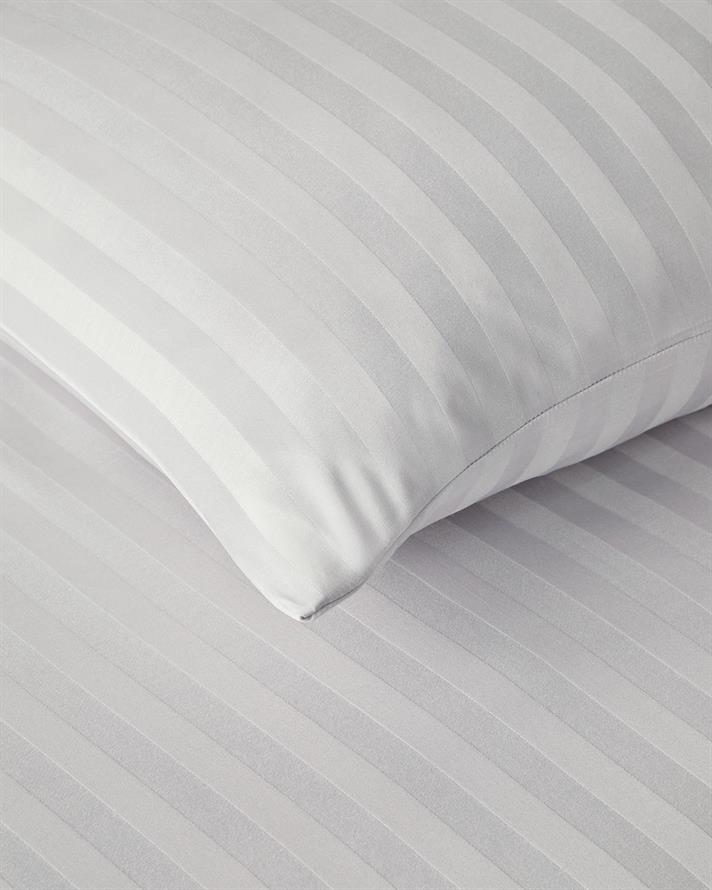 Lenjerie de pat completa, pentru doua persoane, Imperial, viscoza-poliester, 200x220 cm/160x200 cm/50x70 cm, argintiu