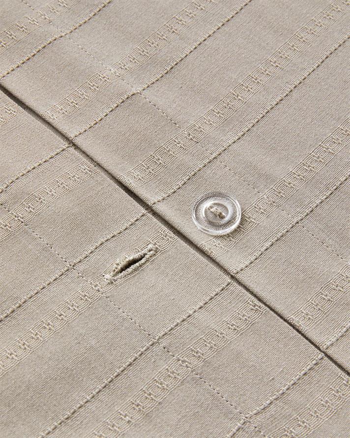 Lenjerie de pat completa pentru doua persoane, Diamond Silky, bumbac-viscoza, 200x220 cm/160x200 cm/50x70 cm, bej