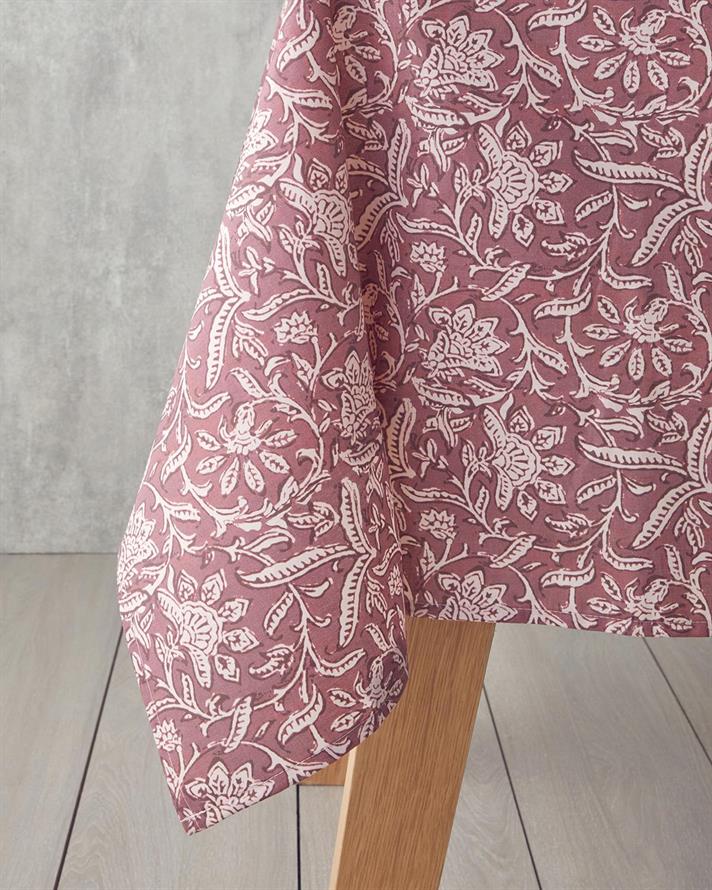 Lenna Bumbac Poliester Impermeabil Față De Masă 150x200 cm Roșu