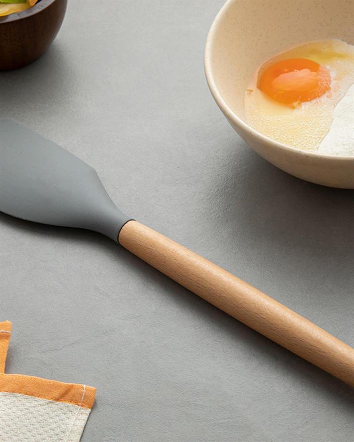 Liana Silicon Spatula 32 cm Gray