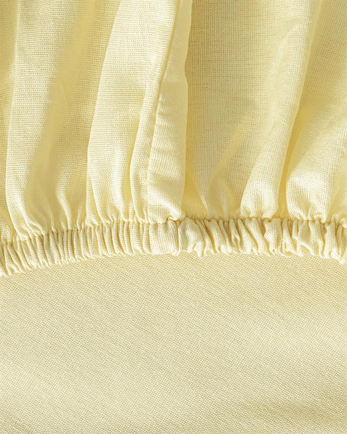 Liberty Florets Bumbac King Size Set Lenjerie De Pat 240x220 cm Galben