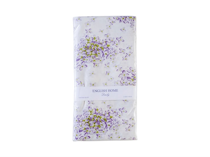 Lilian Cu Bumbac Cu 2 Piese Față De Pernă 50x70 cm Lila
