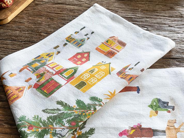 Liminosa Cotton Drying Cloth 40x60 Red