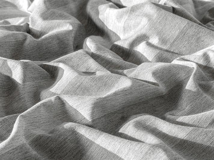 Linea Bold Stripe Twill For One Person  SET LENJERIE DE PAT 160x220 cm Gri.