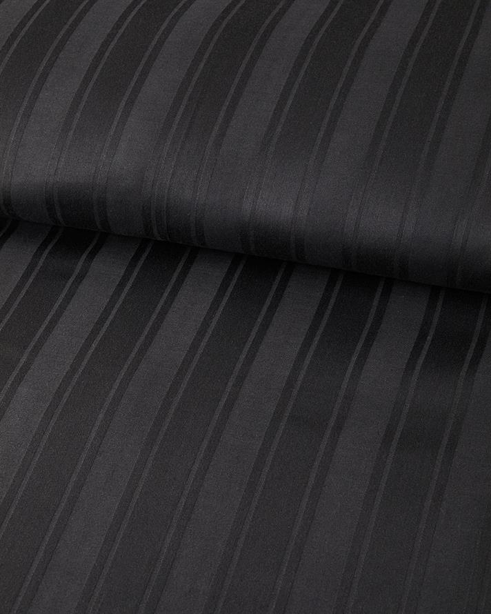Lior Bumbac Satinat Cu Dungi King Size Set Lenjerie De Pat 240x220 cm Antracit