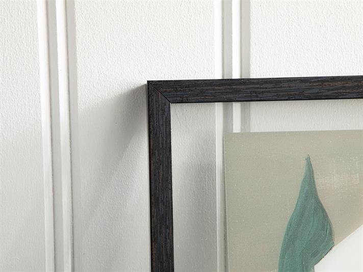 Tablou, Little Houses, sticlă, 37x27 cm, maro