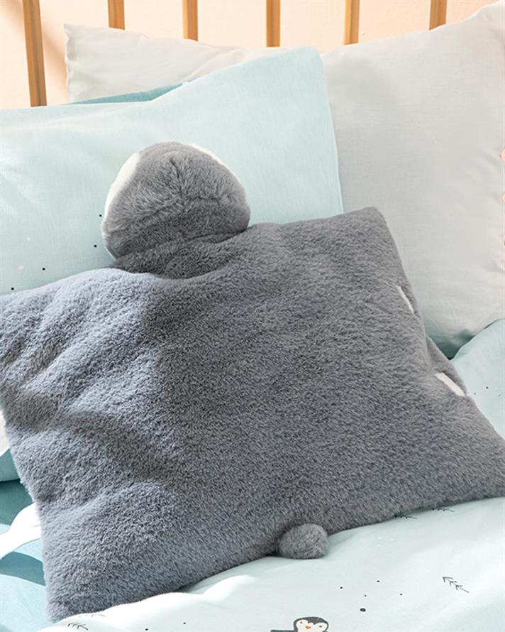 Little Penguin Pernă Pentru Copii , 38*40 Cm, Albastru İnchis