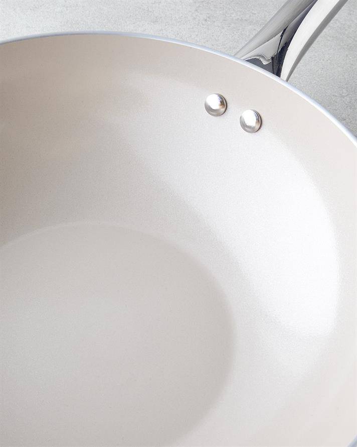 Lizbon CeraWell Wok Tigaie 28 cm Mocha