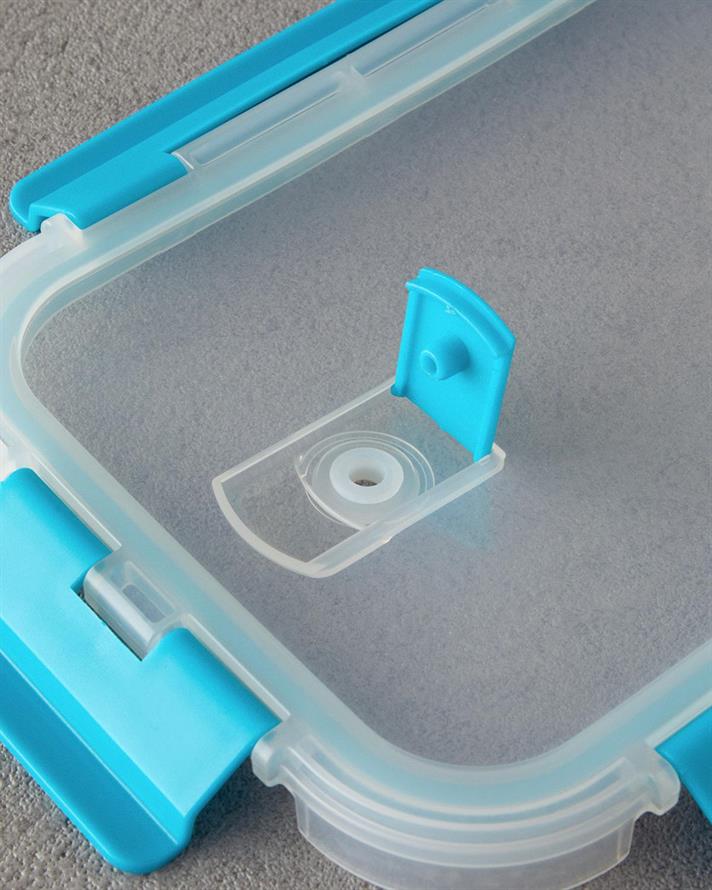 Sticlă Cutie De Depozitare 320 ml Albastru