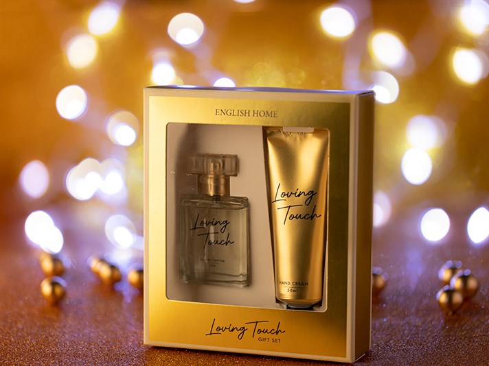 Loving Touch Cu 2 Piese Set Parfum Și Cremă De Mâini Gold