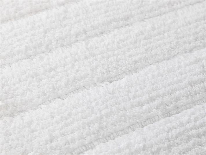 Covoraș de baie, Lucca, bumbac, 60x90 cm, alb