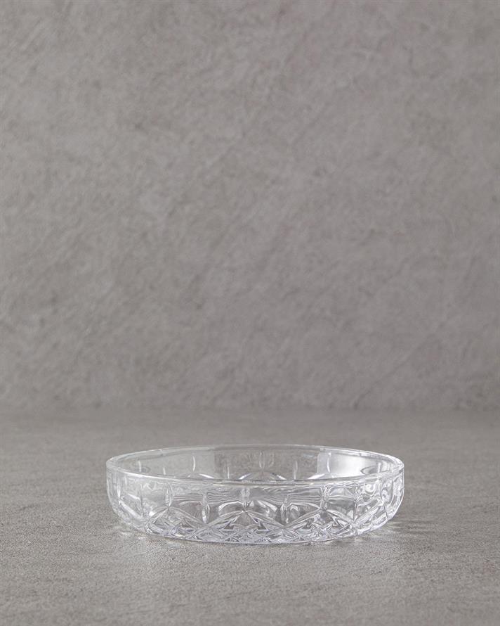 Bol, Lufia, sticla, 16 cm, transparent