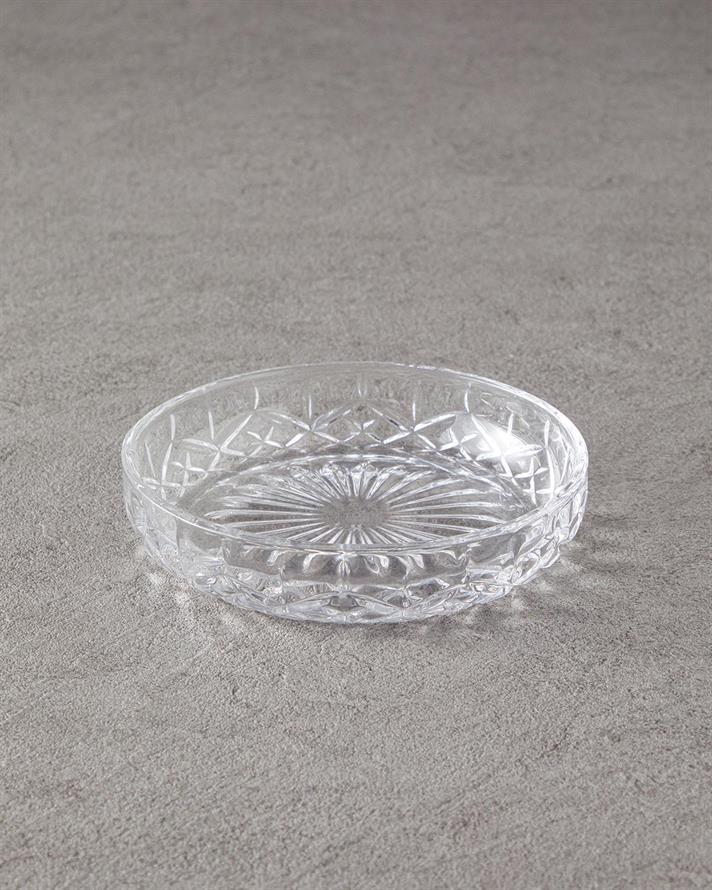 Bol, Lufia, sticla, 16 cm, transparent