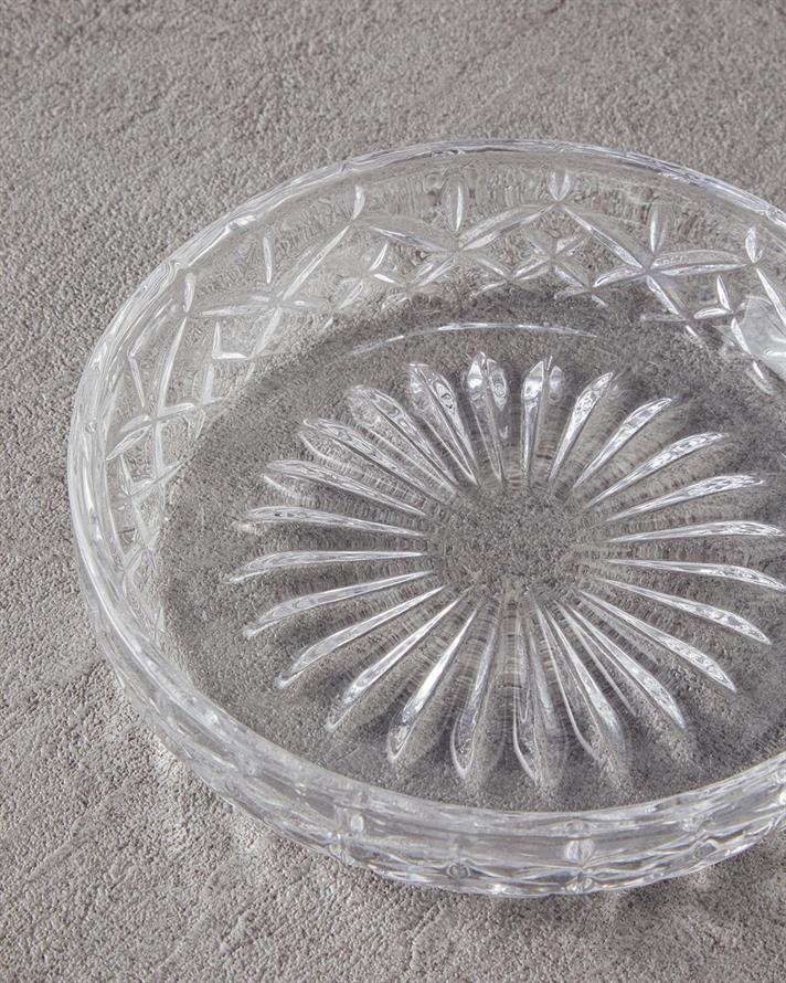 Bol, Lufia, sticla, 16 cm, transparent