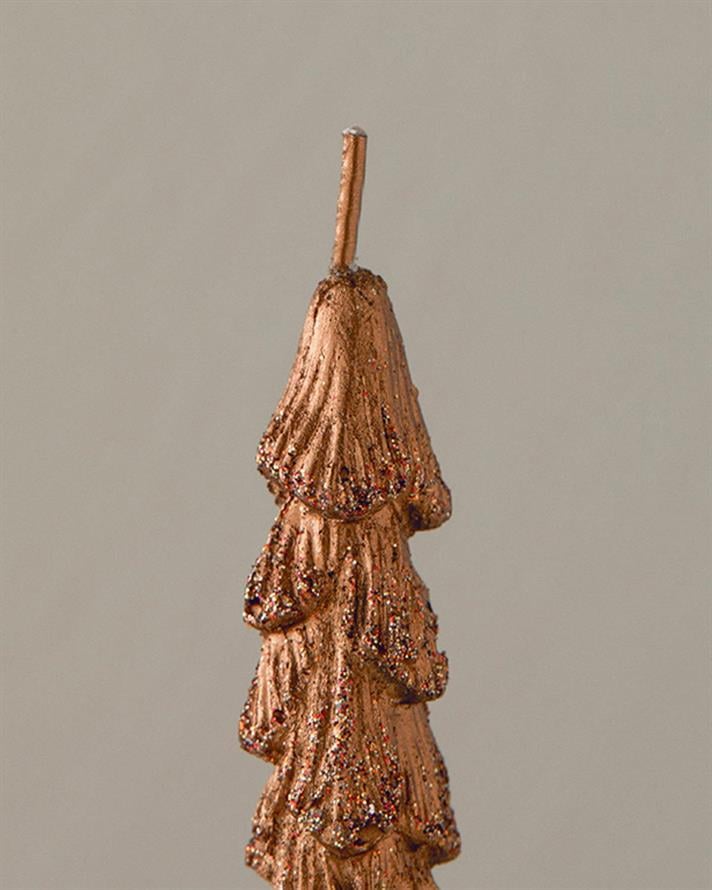 Lumânare, Christmas Tree, 26,4x5,7x3,5 cm, bronz