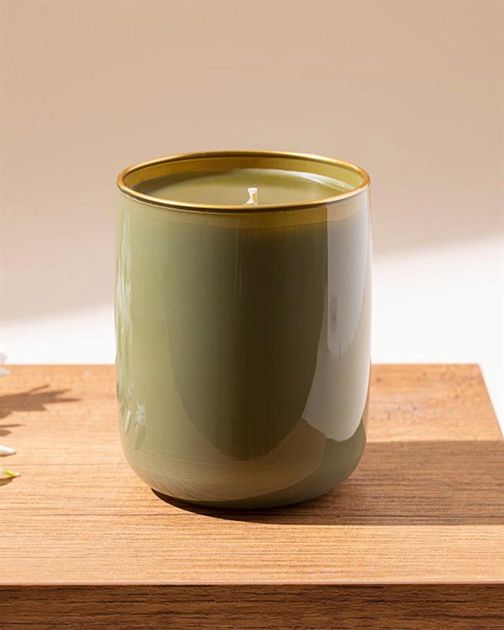 Lumânare parfumată, Celestin, 190 gr, verde