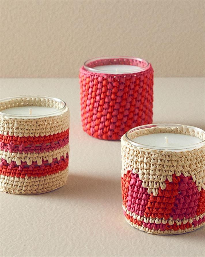 Lumânare parfumată, Cherry, 220 g, roșu