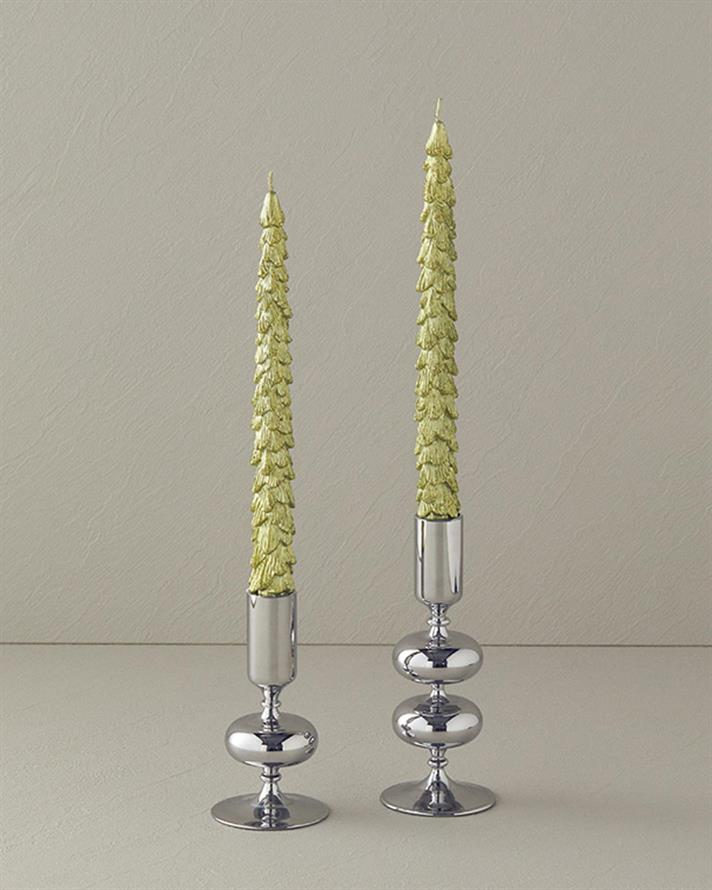 Lumânare, Christmas Tree, 26,4x5,7x3,5 cm, verde