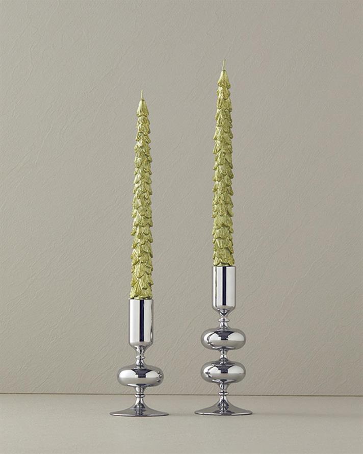 Lumânare, Christmas Tree, 26,4x5,7x3,5 cm, verde