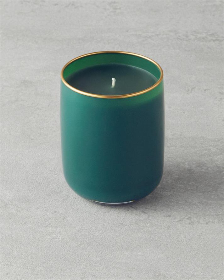 Lumânare parfumată, Evelin, 190 gr, verde