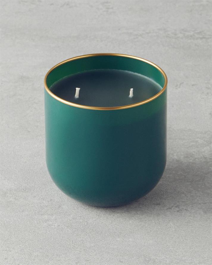 Lumânare parfumată, Evelin, 270 g, verde
