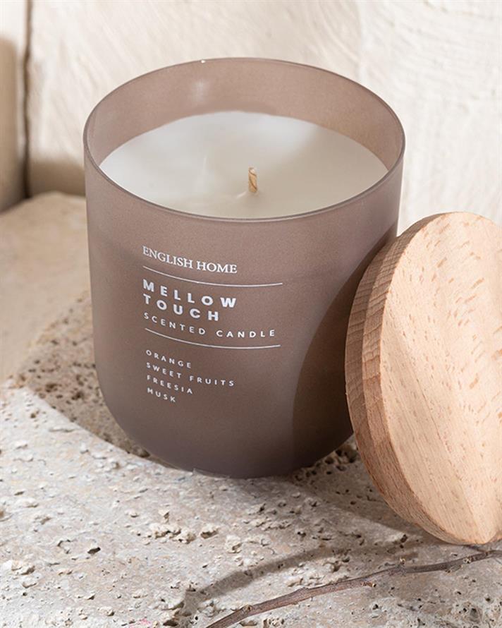 Lumânare parfumată, Mellow Touch, 280 g, maro
