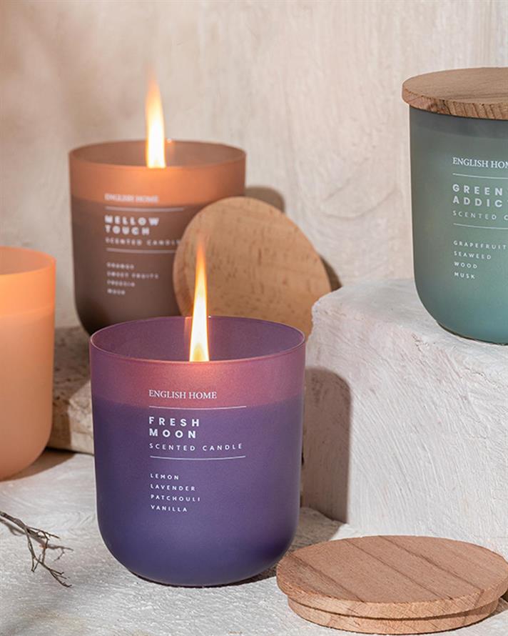 Lumânare parfumată, Mellow Touch, 280 g, maro