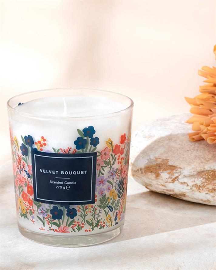 Scented Candle 270 g Dark Blue